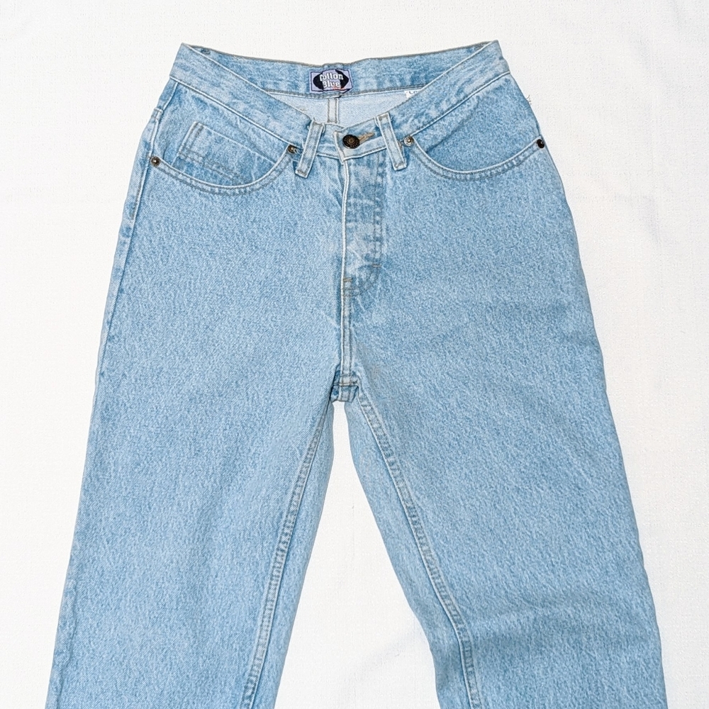 Cotton Blue | Vintage | Flare Leg | Embroidery - Picture 3 of 7